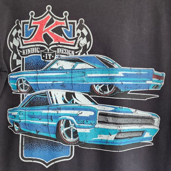 Kindig It T Shirt Short Sleeve Graphic T Auto Black M - Picture 5 of 7